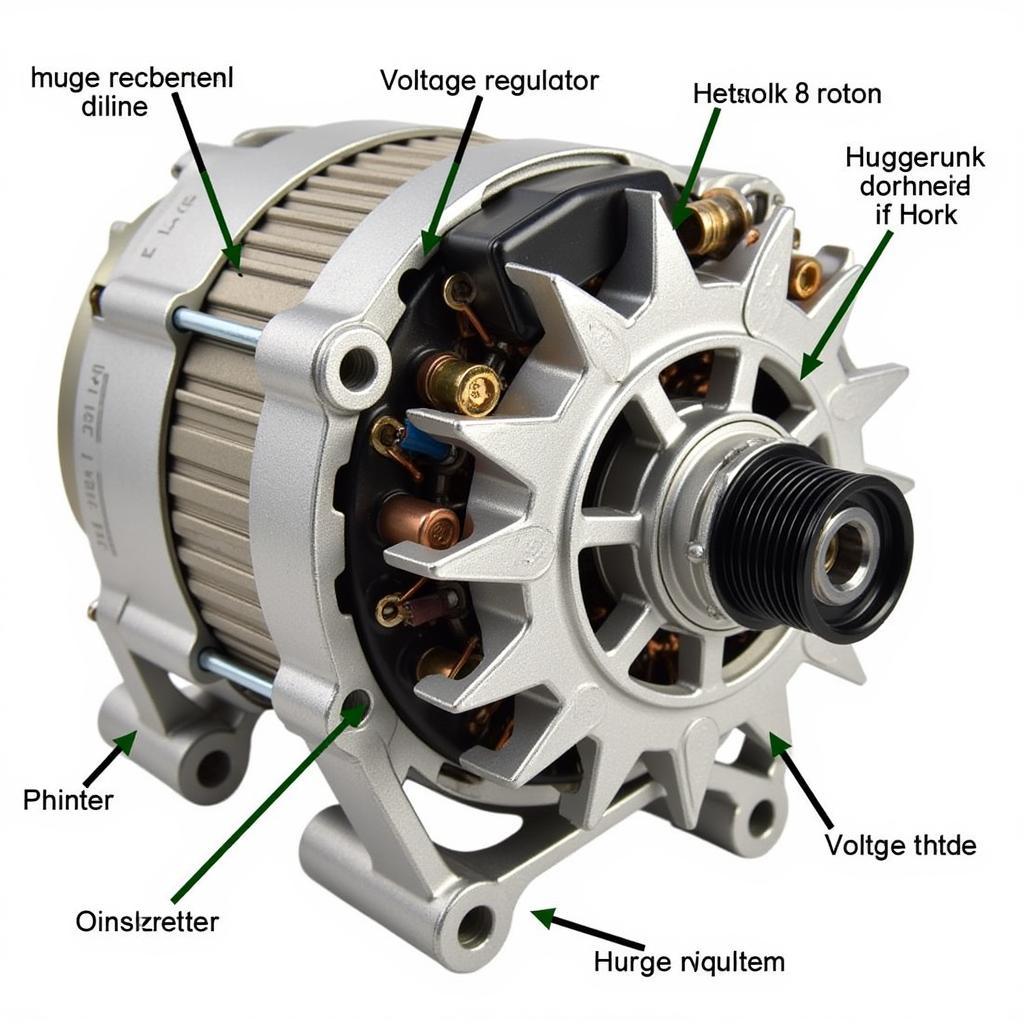 Aufbau eines 12V Generators