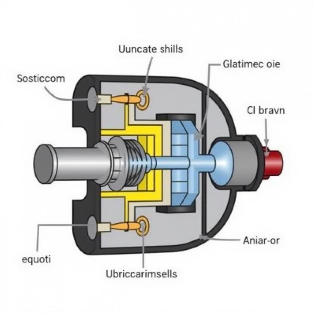 Schmierung eines 2-Takt Dieselmotors