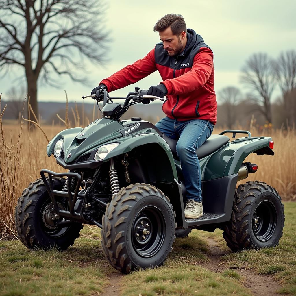 Startprobleme beim 250 kymco Quad