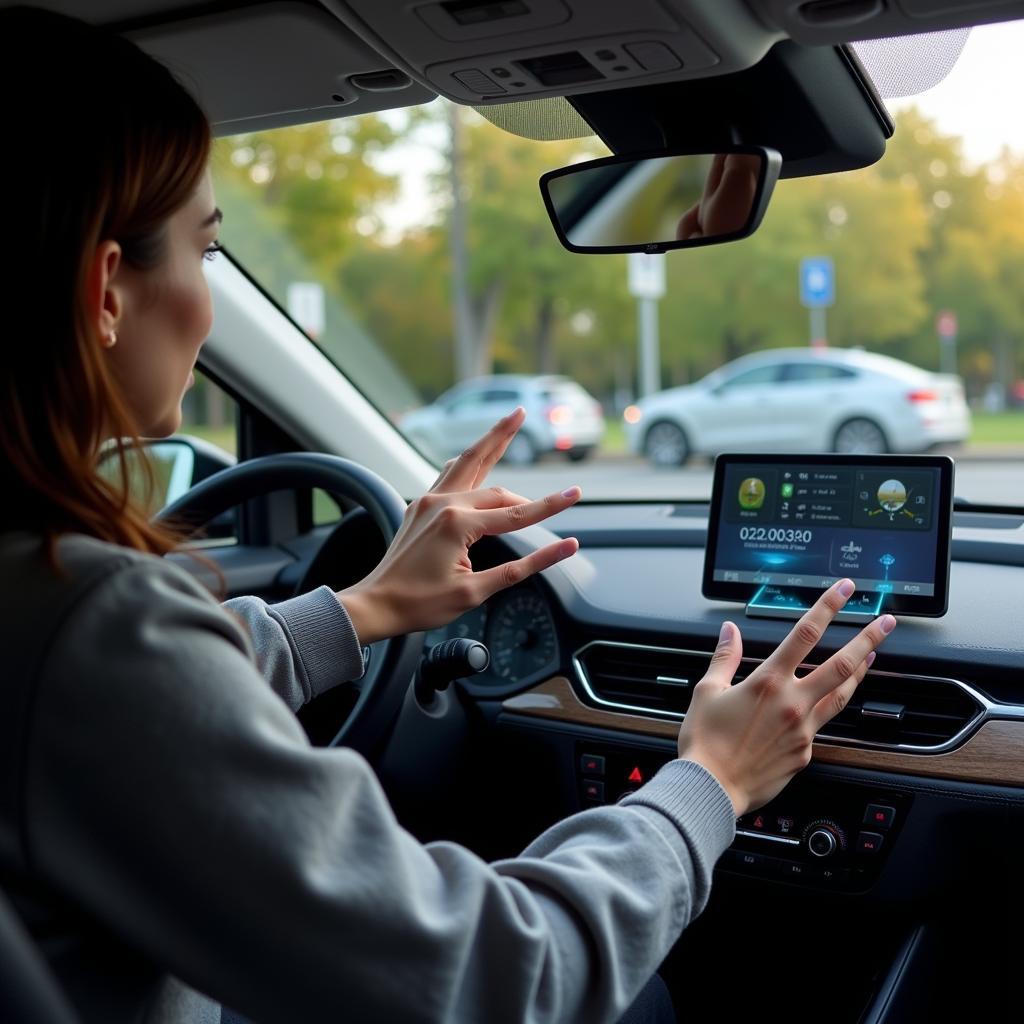 Ablenkungsfreie Bedienung im Auto