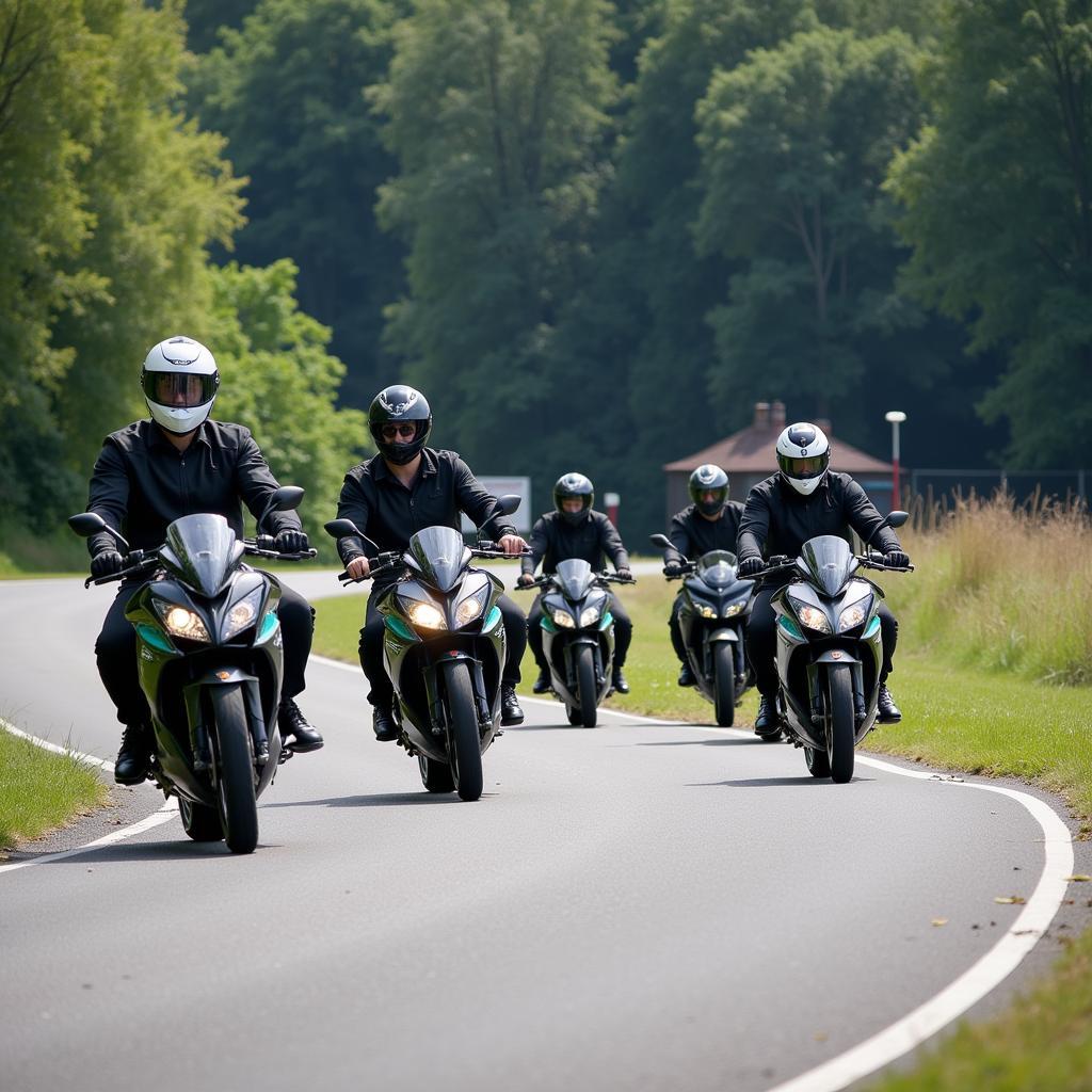 ADAC Fahrtraining Augsburg Motorradtraining