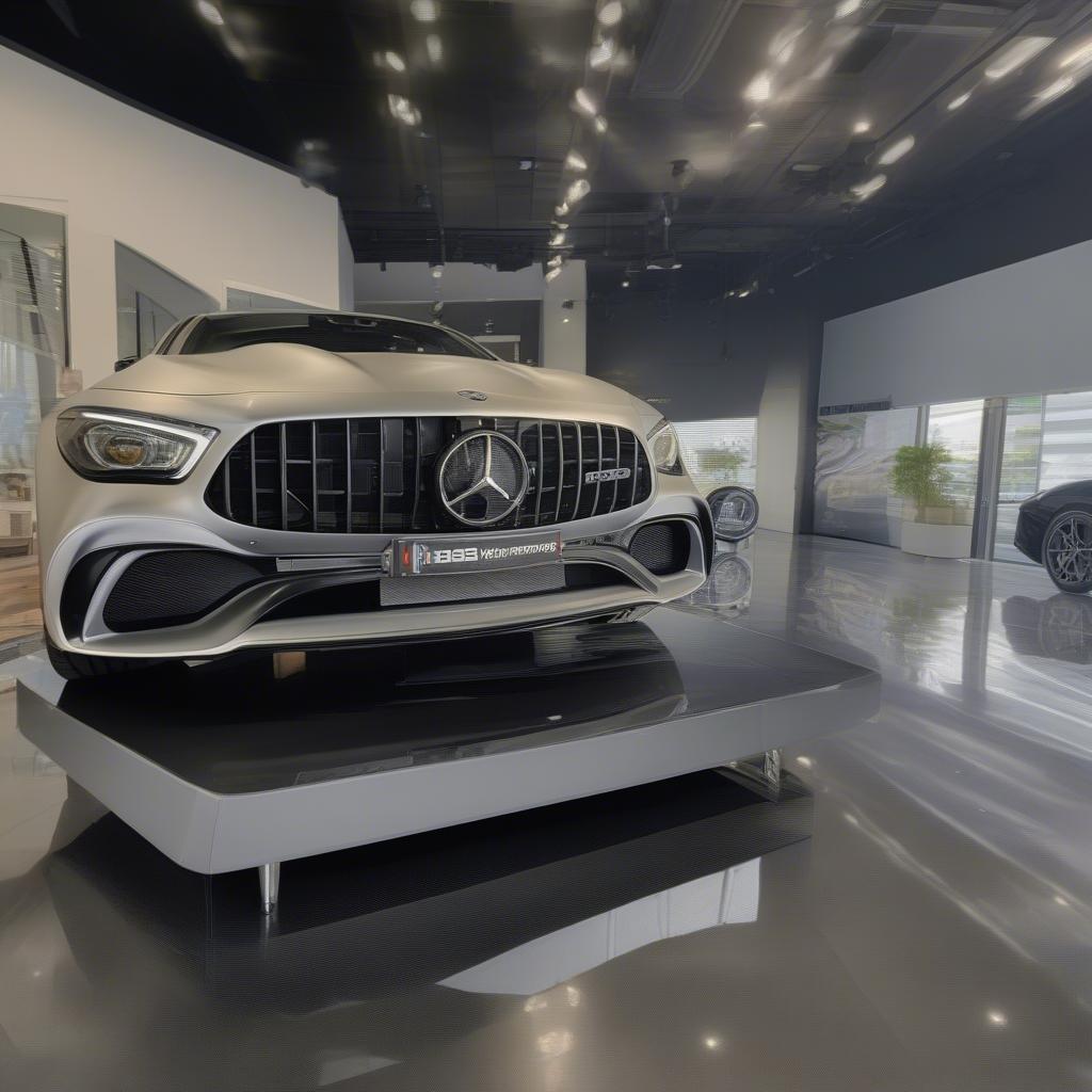 Gepflegter gebrauchter AMG GT63S im Showroom