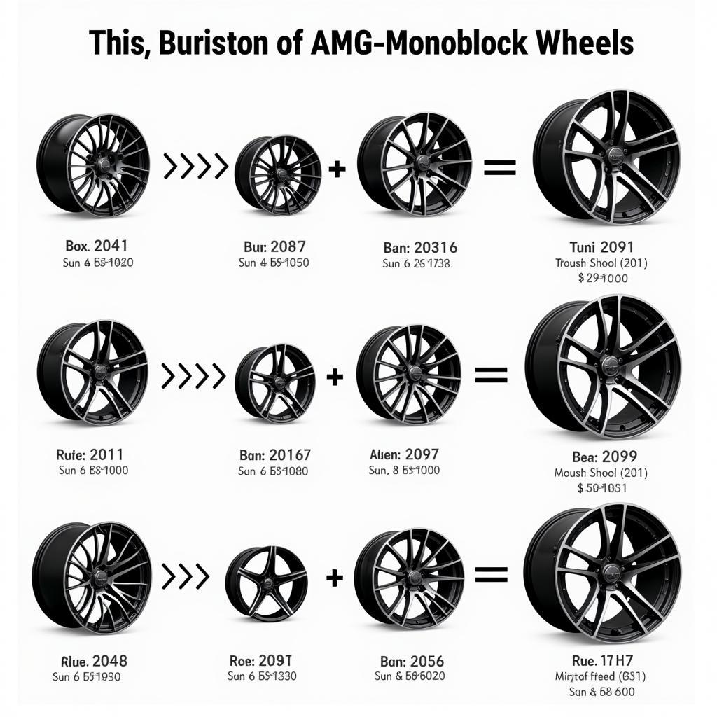 Die Entwicklung der AMG Monoblock Felgen im Laufe der Jahre