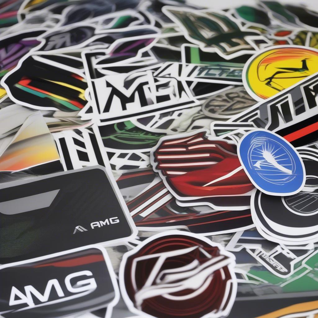 AMG Sticker Vielfalt