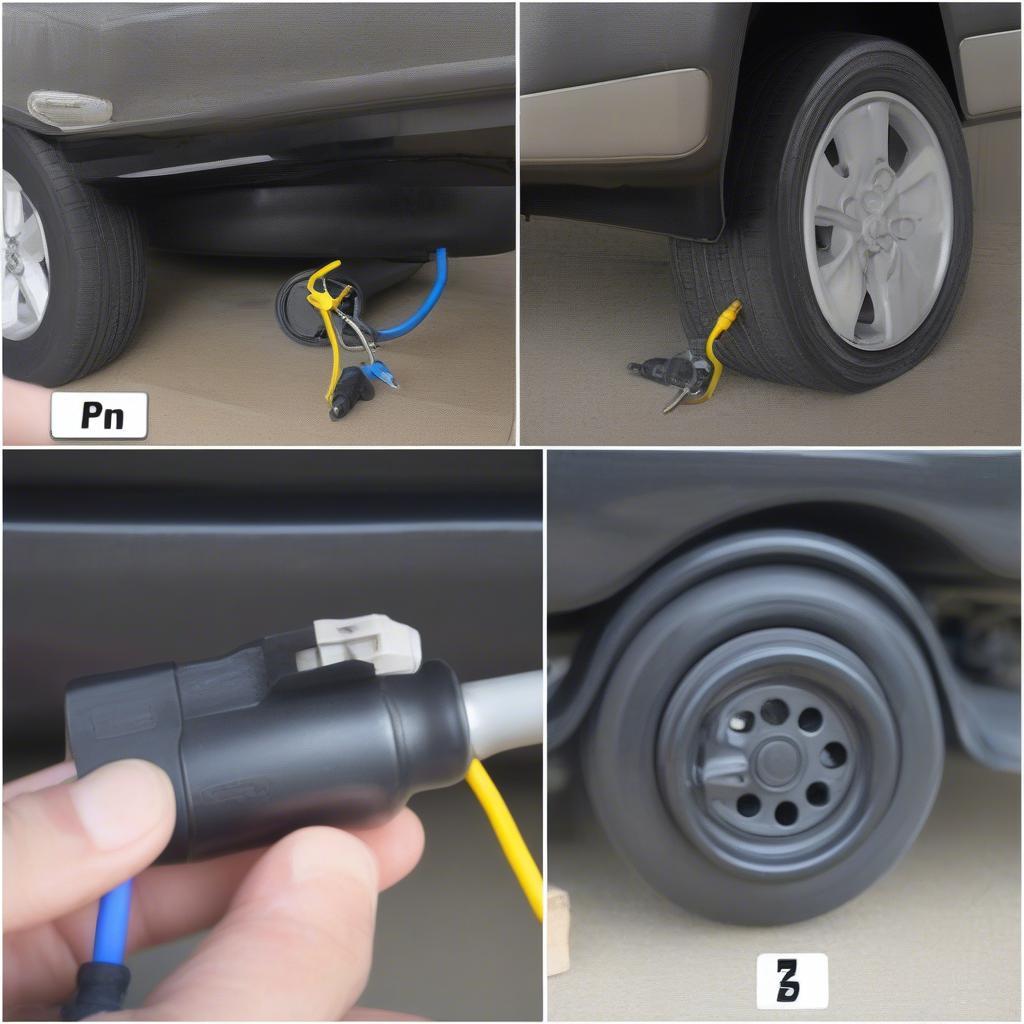 Installation eines Anhängerkupplung Adapters