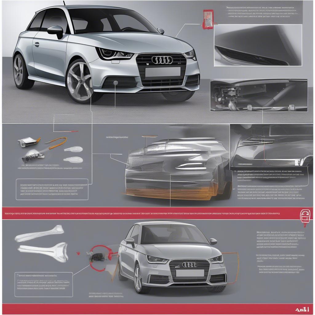 Audi A1 Scheinwerfer wechseln