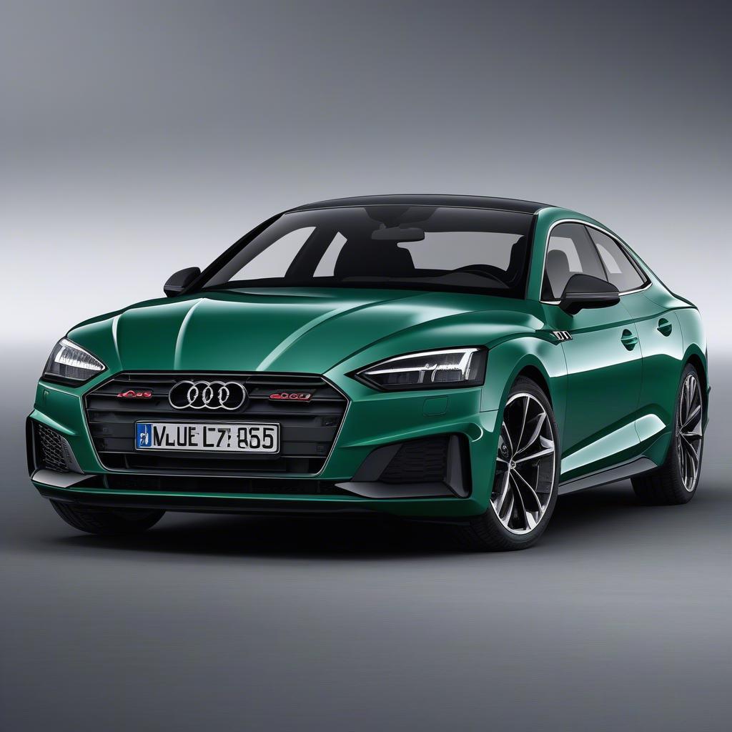 Audi A5 Edition One Exterieur: Dynamisches Design und exklusive Folierung