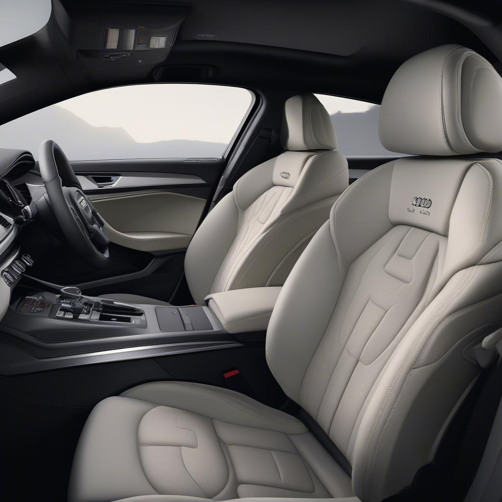 Audi A5 Edition One Interieur: Sportliche Sitze und hochwertige Materialien