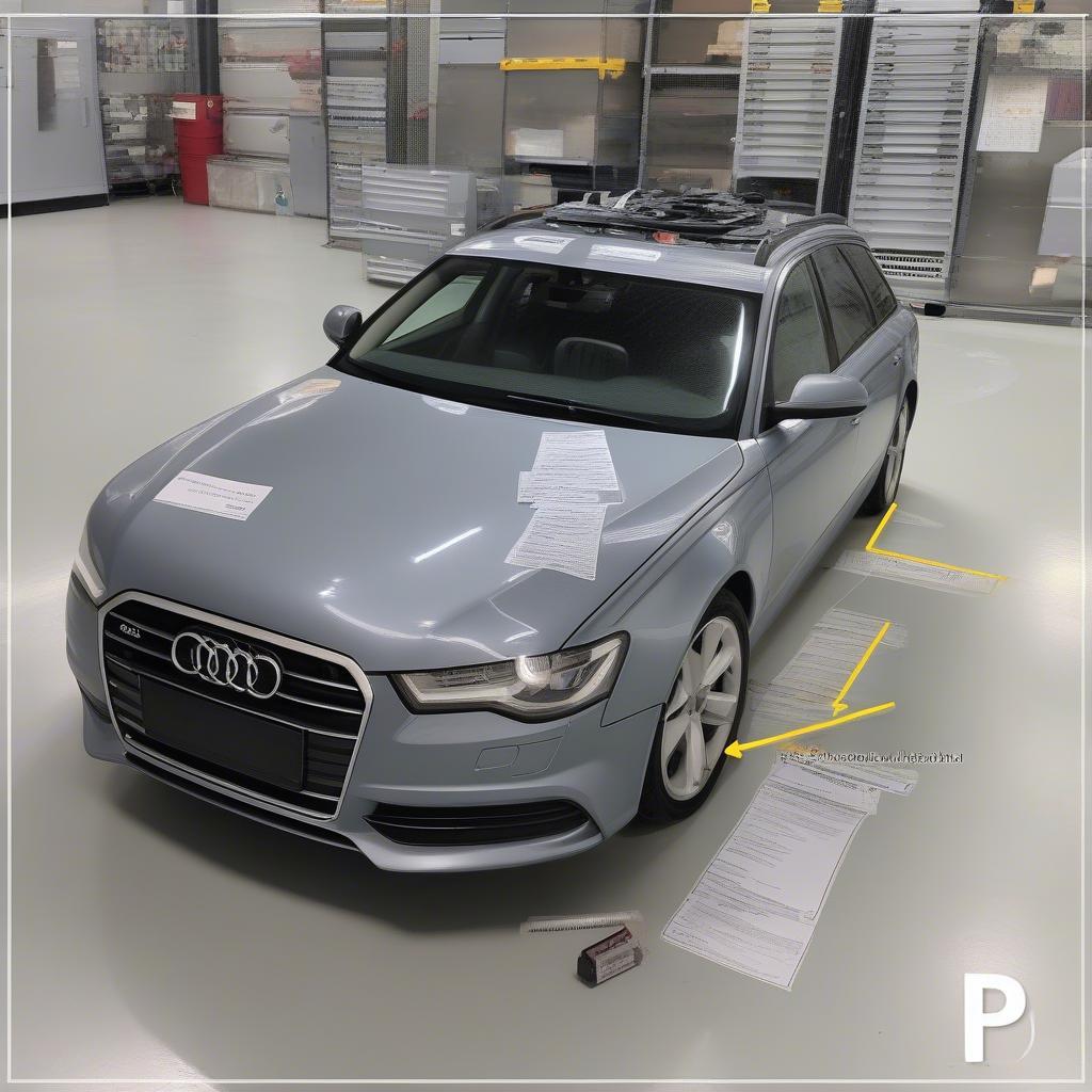 Position des Sicherungskastens im Audi A6 4F