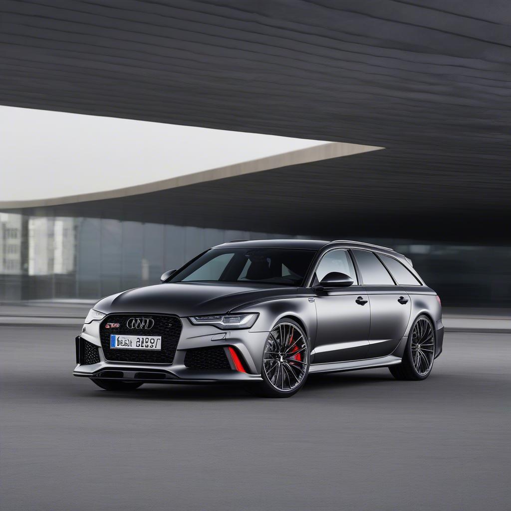 Das markante Design des Audi RS6 GT PS