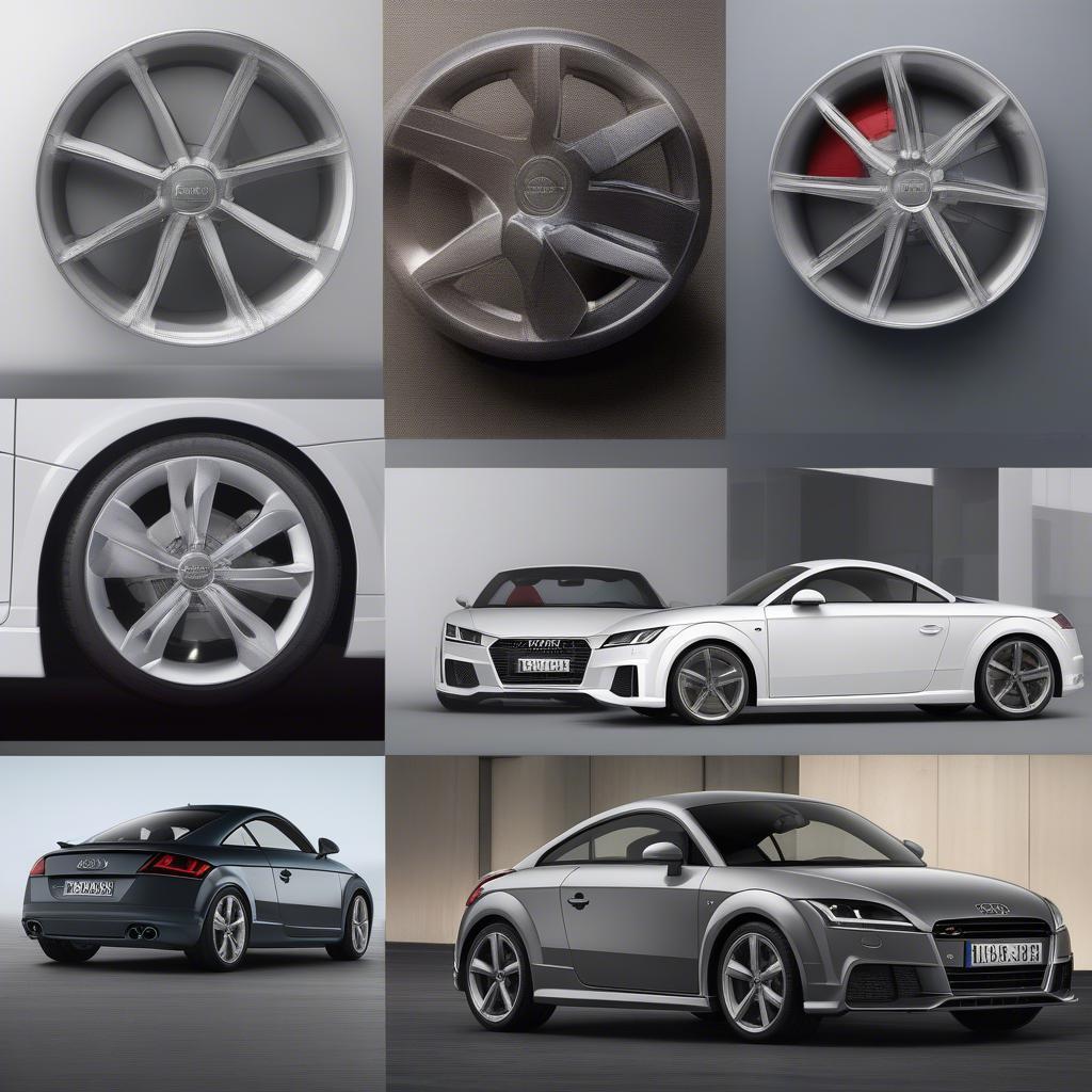 Audi TT 8J Felgen Designbeispiele