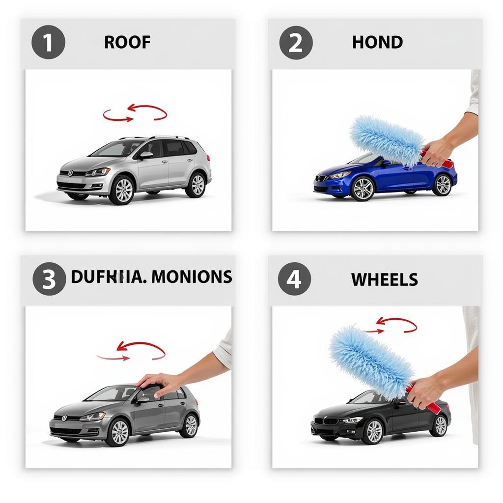 Die richtige Anwendung des Auto Staubwedels