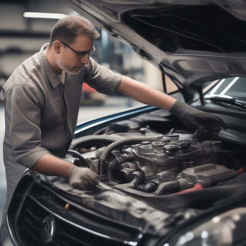 Autowerkstatt Reparatur Quietschen