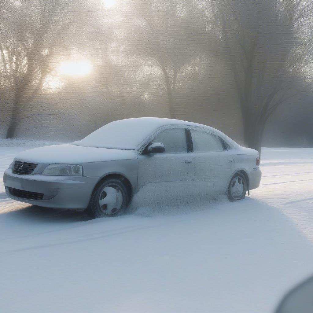 Auto im Winter starten - Scheiben frei