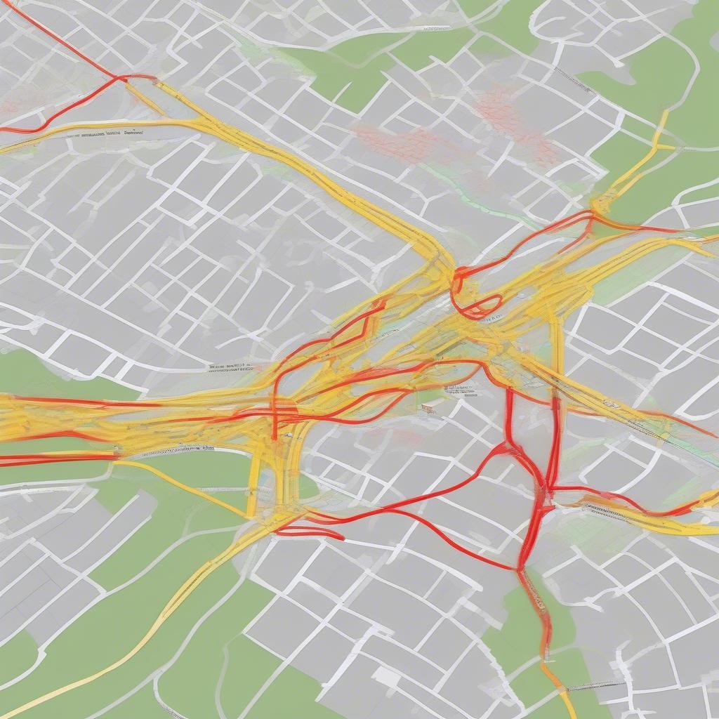 Navigationssystem mit aktuellen Verkehrsinformationen