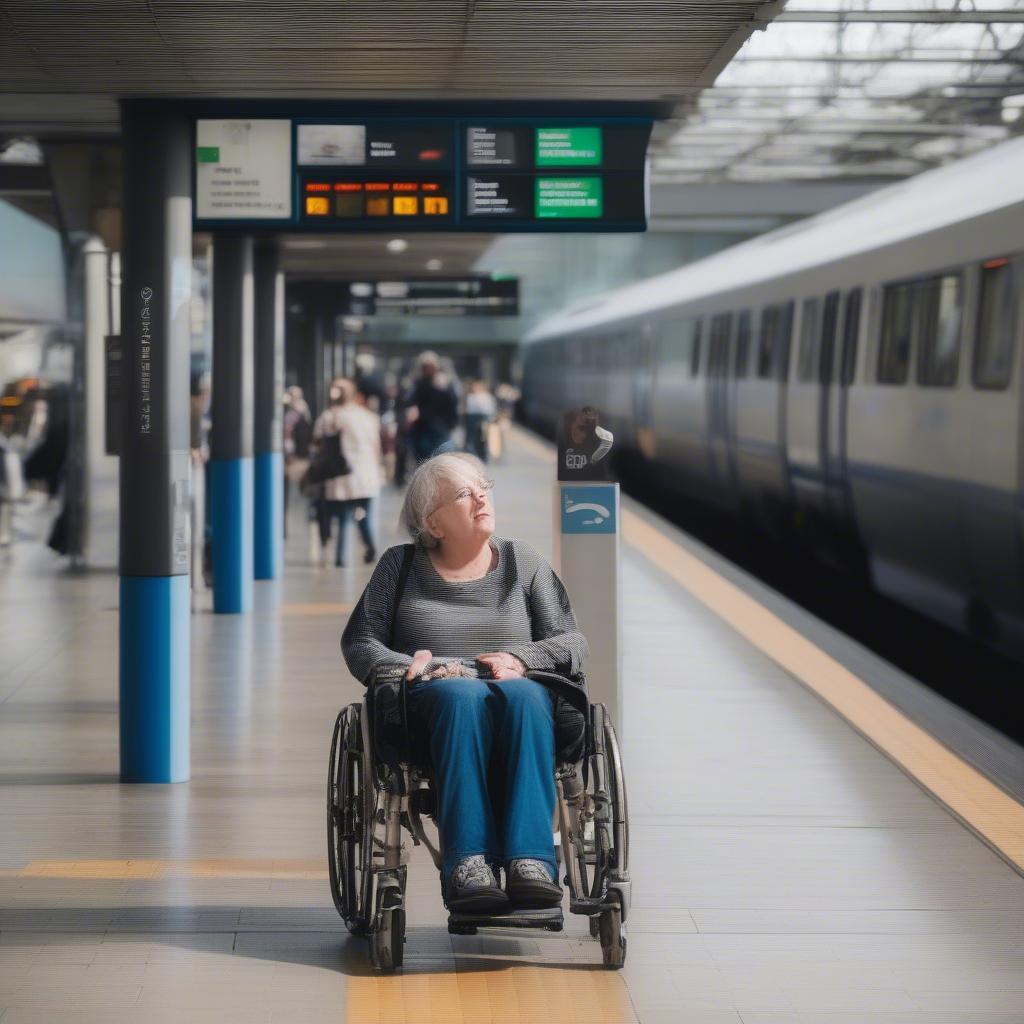 Barrierefreies Reisen mit der Bahn