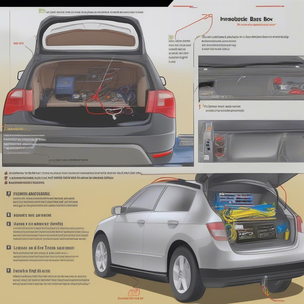 Installation einer Bass Box im Auto