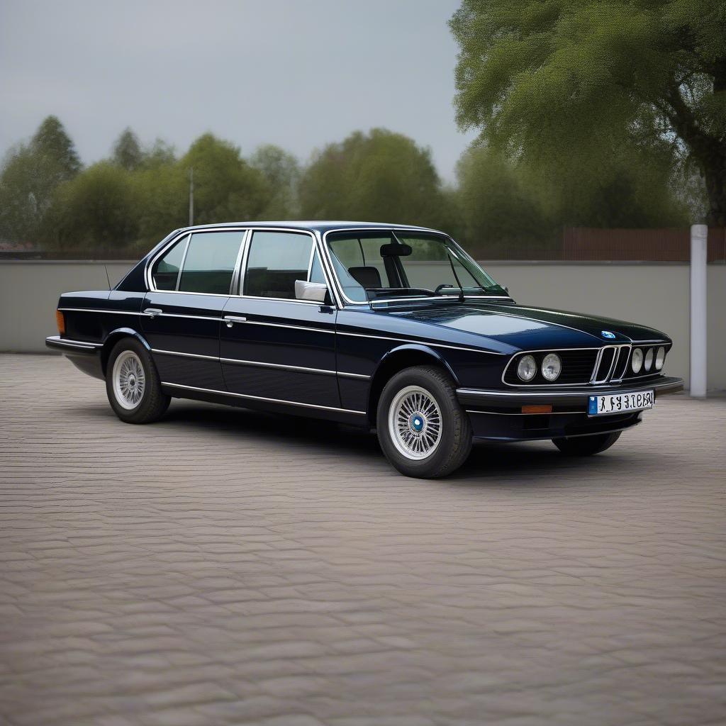 Der erste BMW 530i (E12)