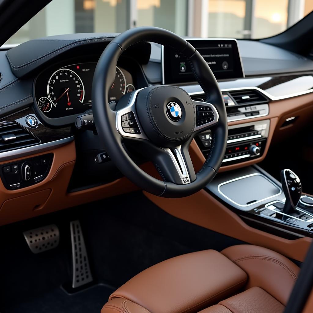 BMW 5er Alpina Interieur