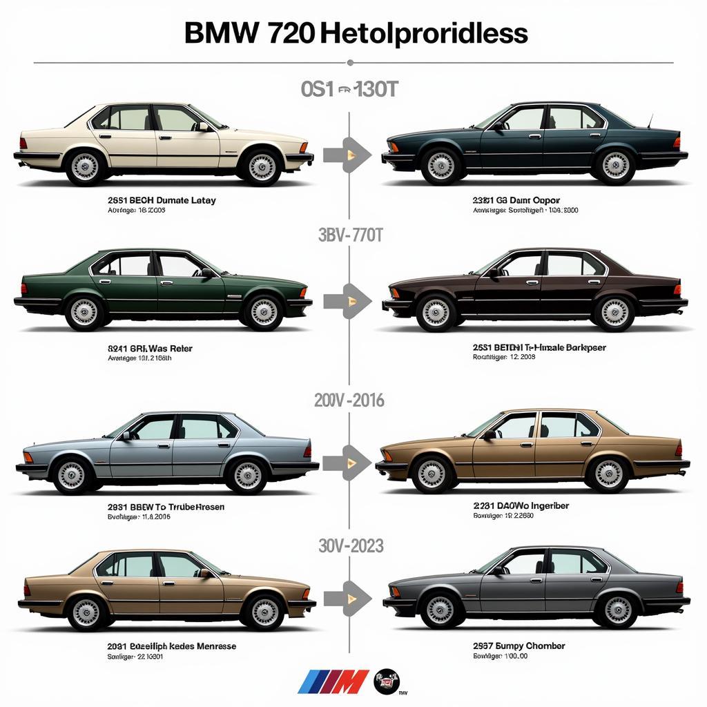 BMW 720 Historie: Ein Rückblick auf die Entwicklung des luxuriösen Fahrzeugs.