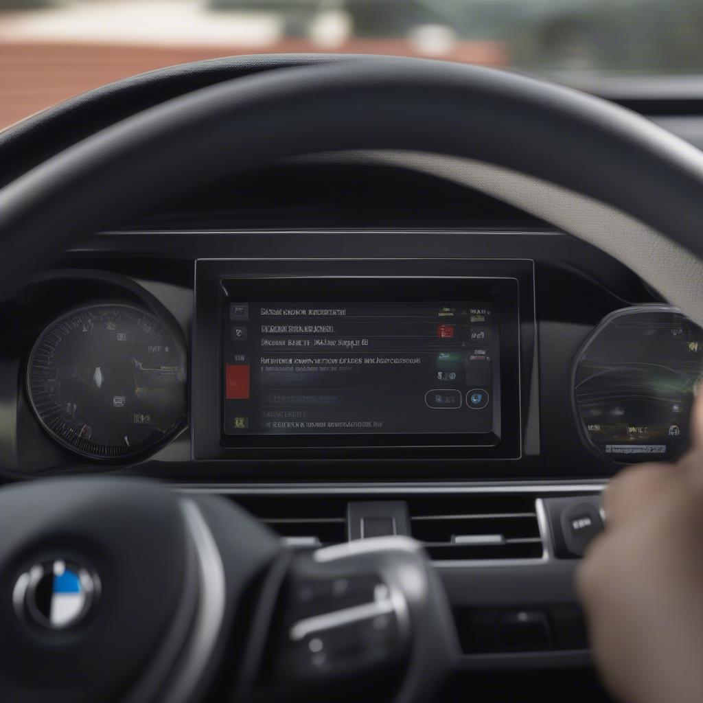 Service-Intervall Reset über das Kombiinstrument beim BMW E87