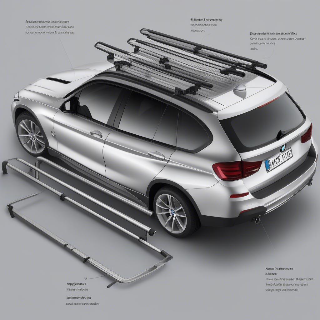 BMW F31 Dachträger Typen