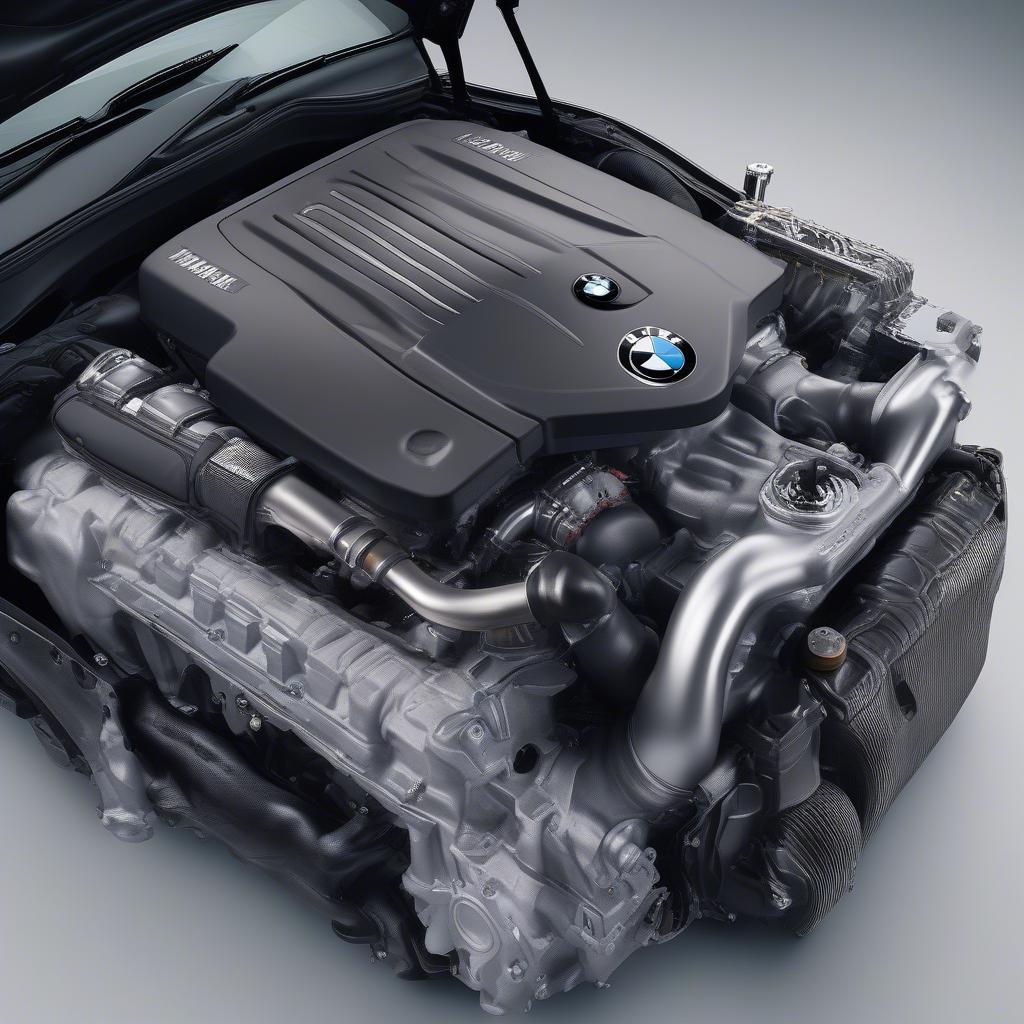 BMW N43 Motor mit Valvetronic