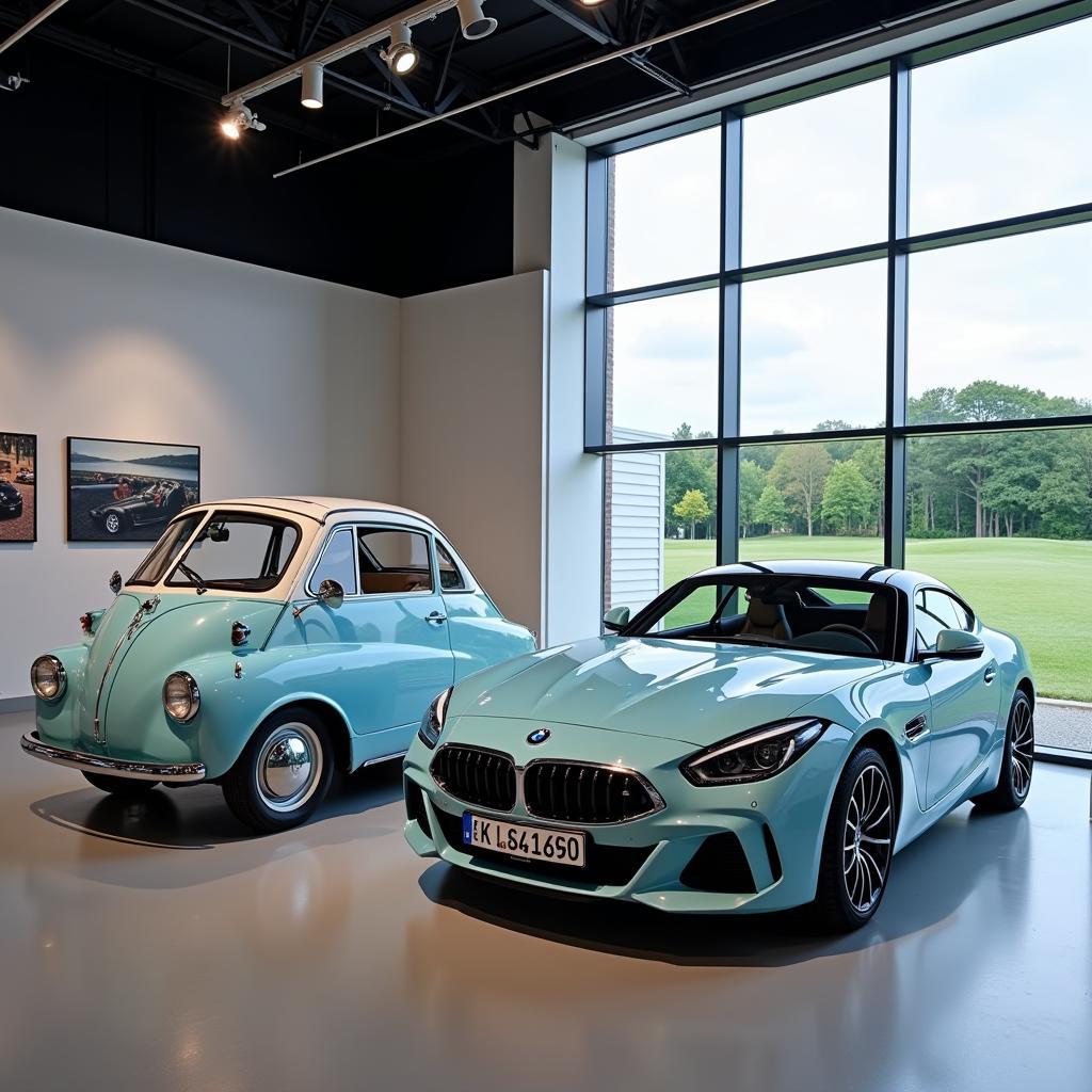 BMW Isetta und Sportwagen im Museum Sinsheim