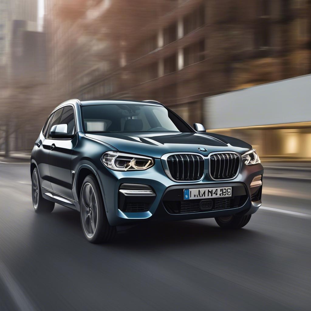 BMW X3 Facelift Frontansicht