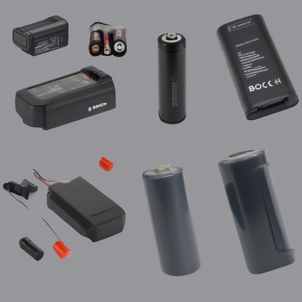 Bosch E-Bike Display Batterie Typen