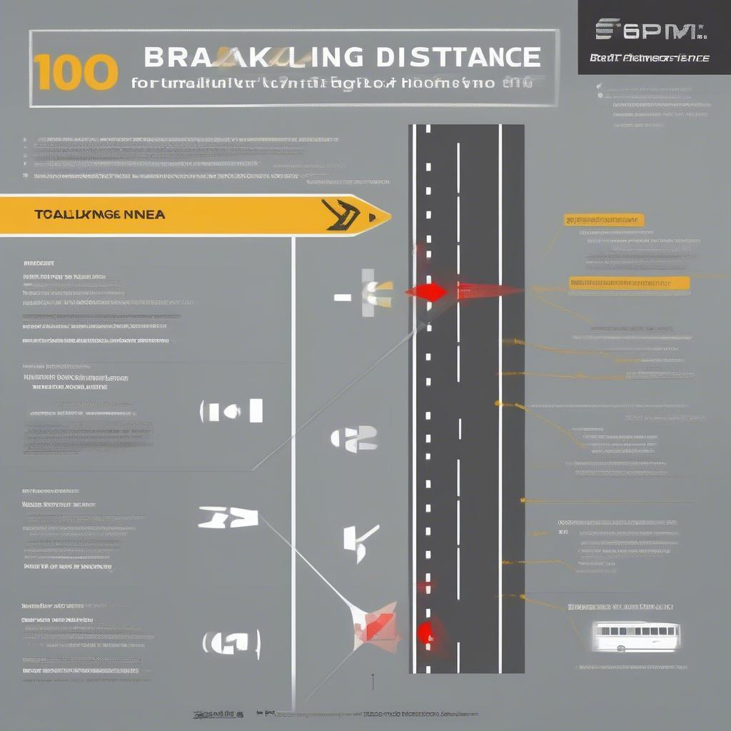 Berechnung des Bremswegs bei 100 km/h