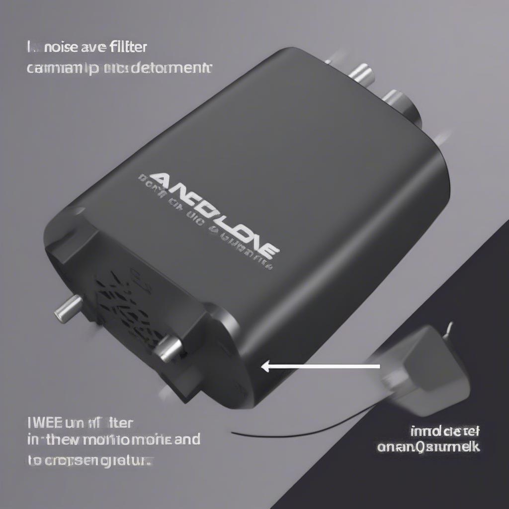 Entstörfilter für das Auto-Audiosystem