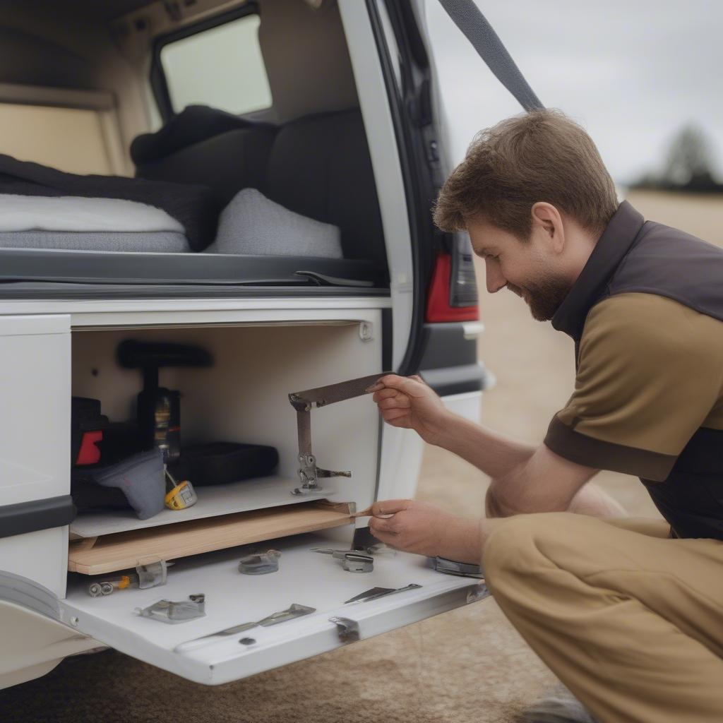 Dethleffs Wohnwagen Ersatzteile Einbau