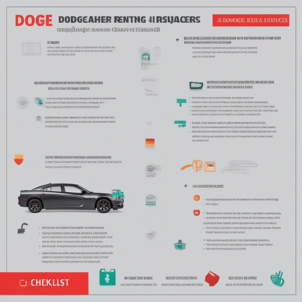 Checkliste für das Mieten eines Dodge Charger