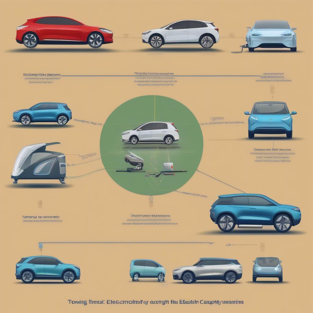 Faktoren die die Anhängelast von E-Autos beeinflussen