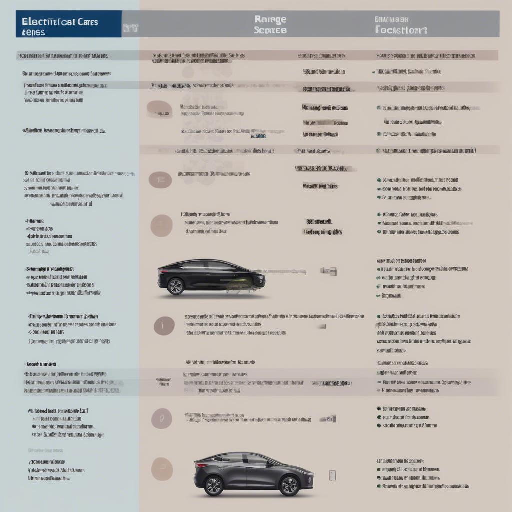 Vergleich verschiedener Elektro-Kleinwagen