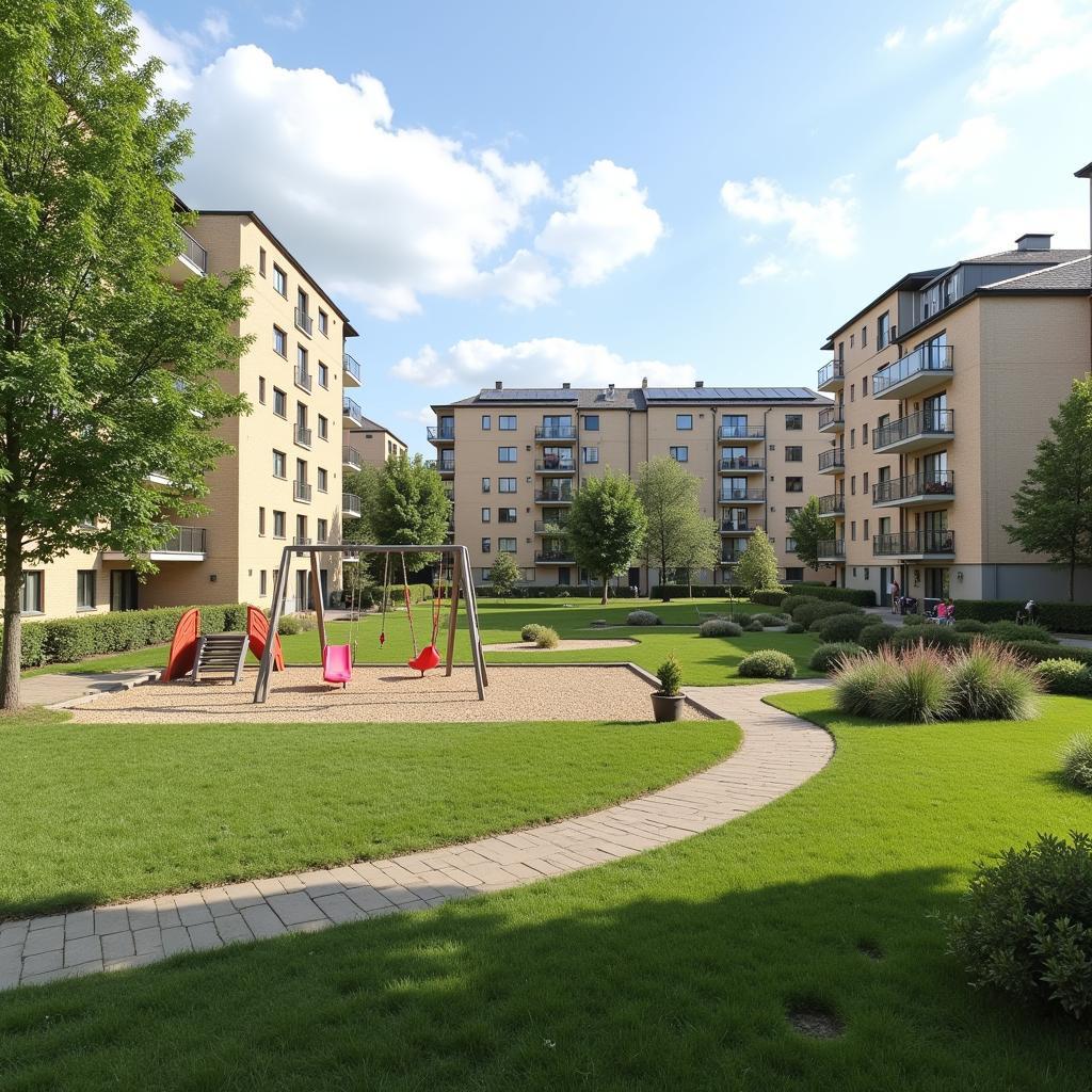 Familienfreundliche Eigentumswohnung in Meppen mit Spielplatz