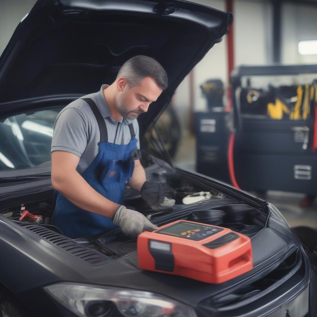 Fahrzeugdiagnose mit OBD-Scanner