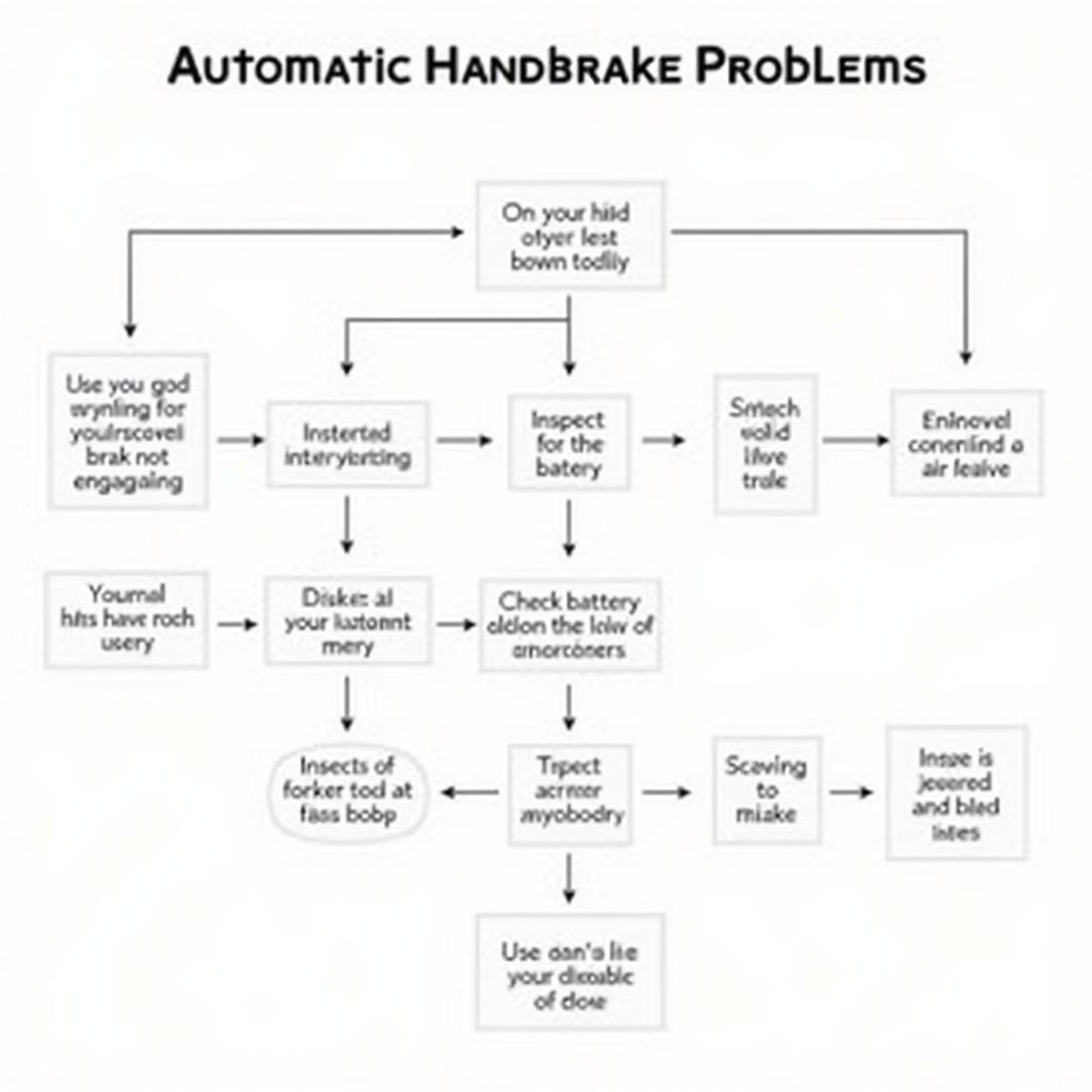 Problembehandlung bei der automatischen Handbremse