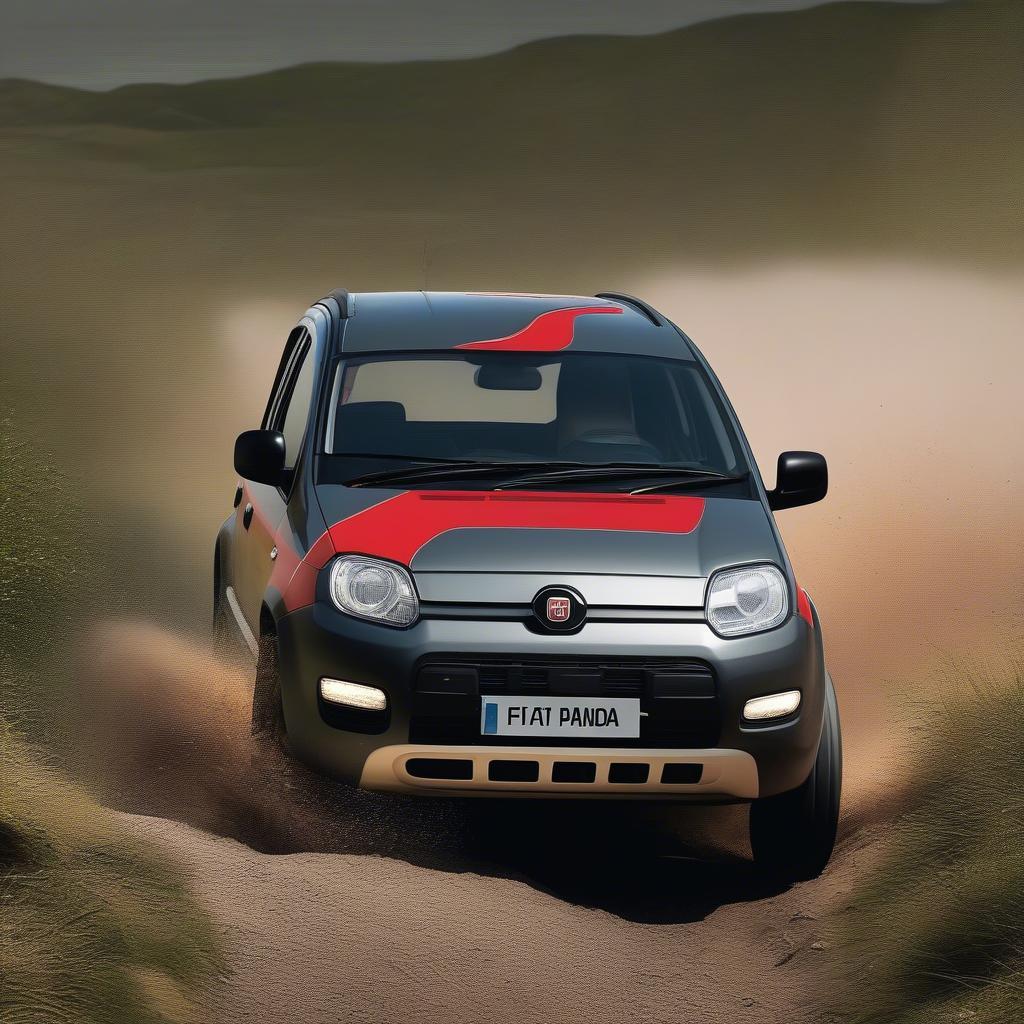 Fiat Panda 4x4 im Gelände