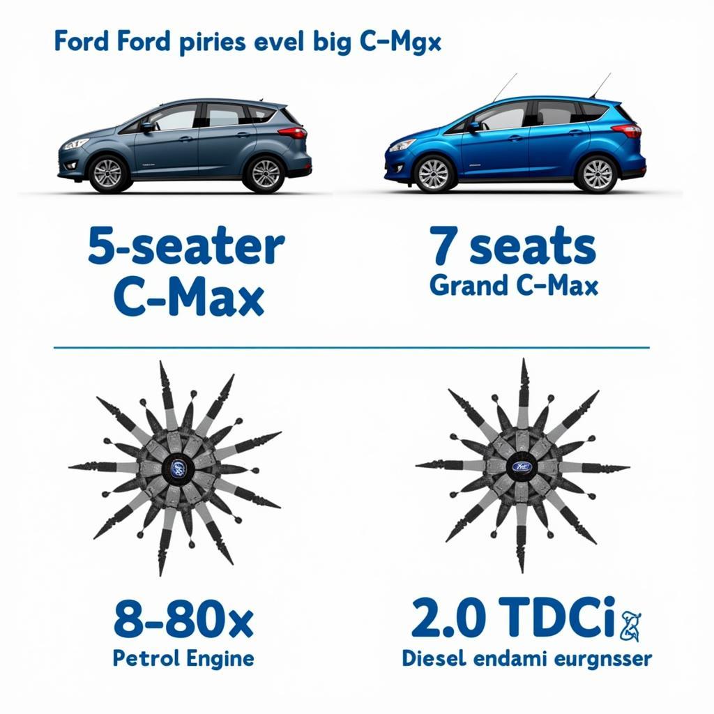 Ford C-Max Modelle und Motorisierungen