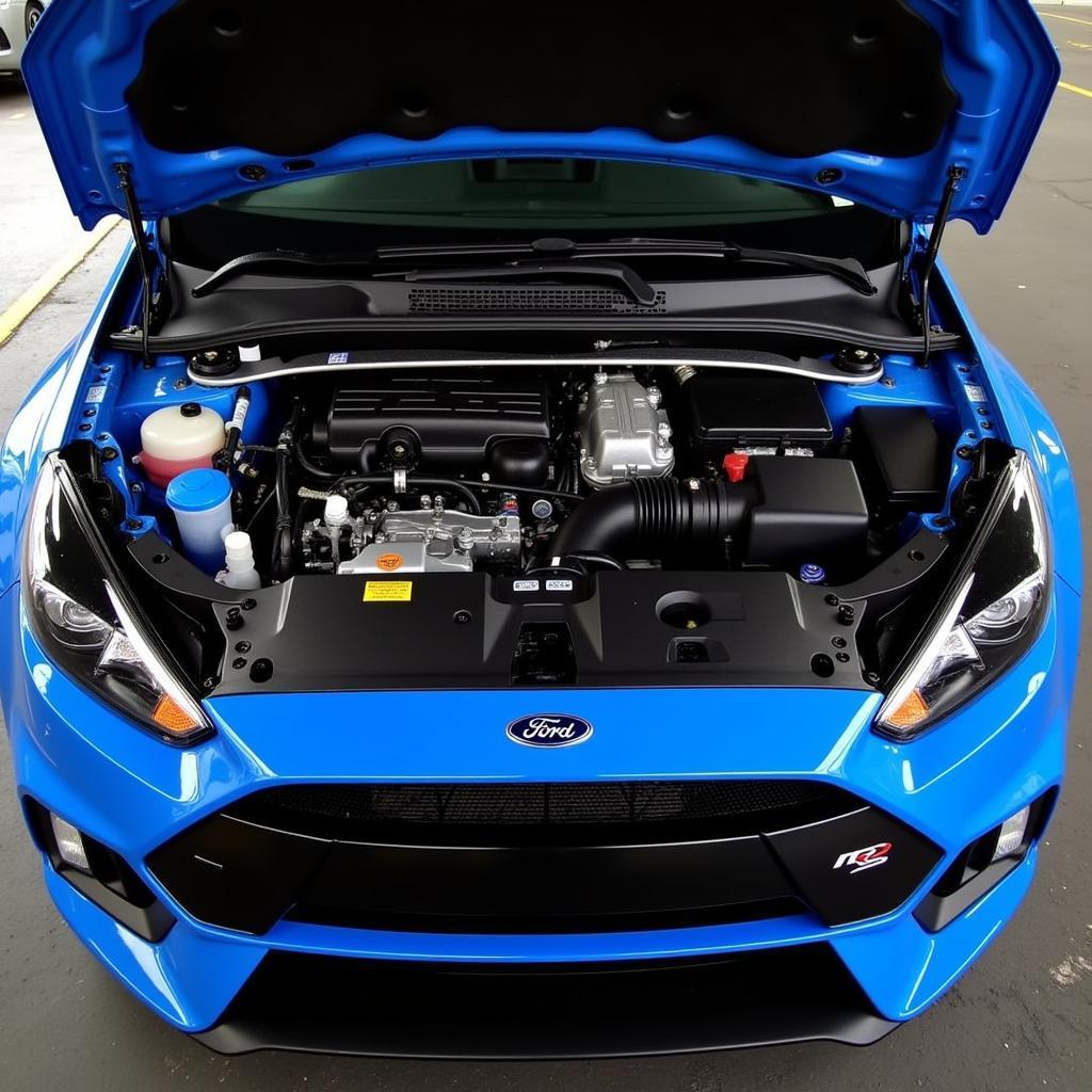 Motor und Leistung des Ford Focus RS im Detail