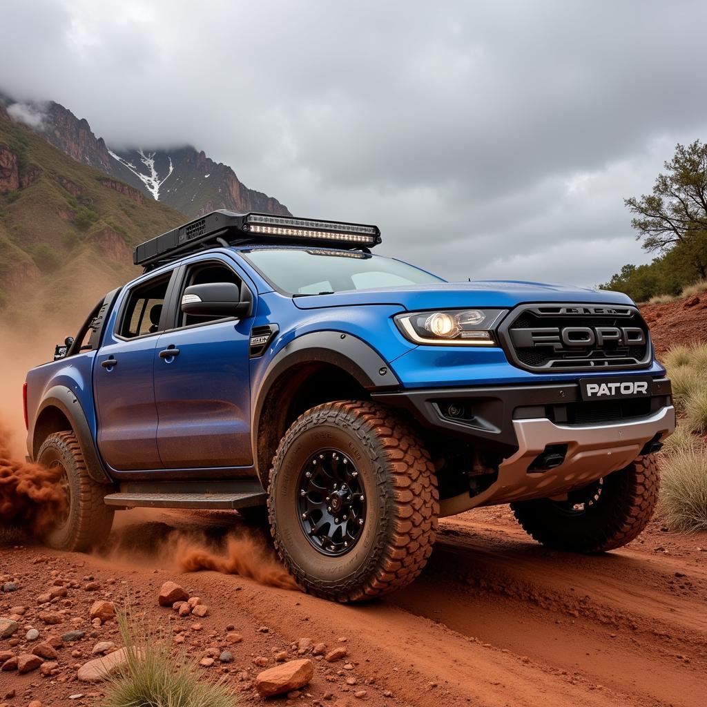 Ford Ranger Raptor im Gelände