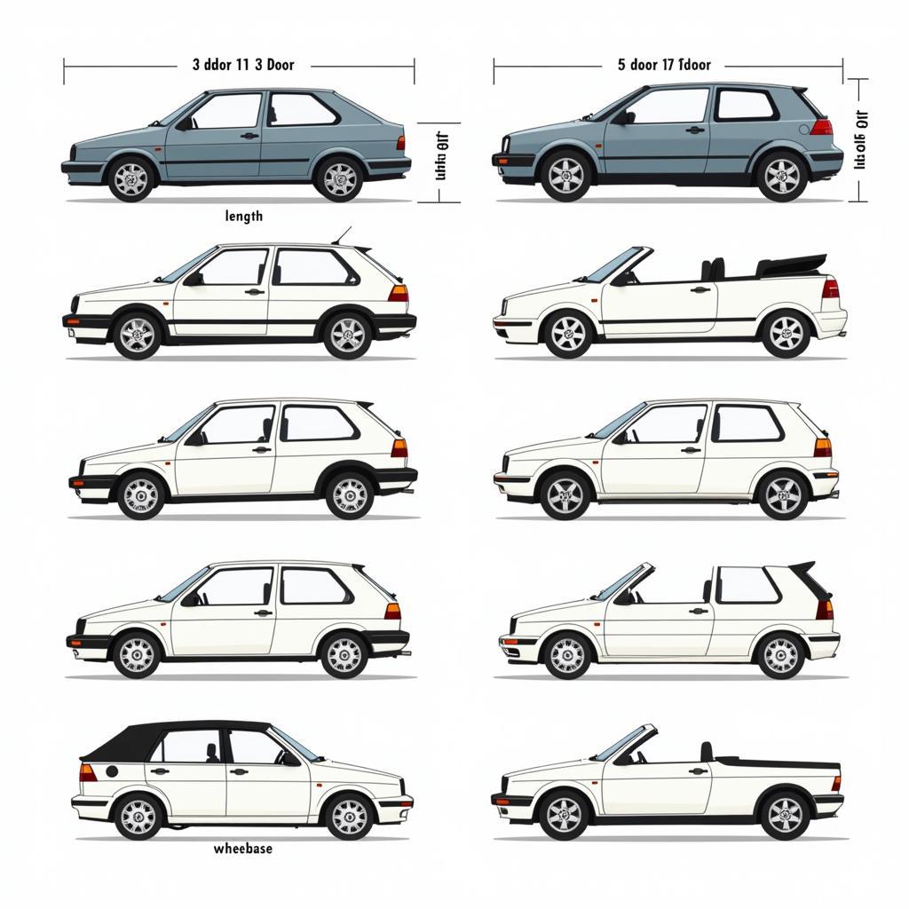 Golf 4 Abmessungen Vergleich