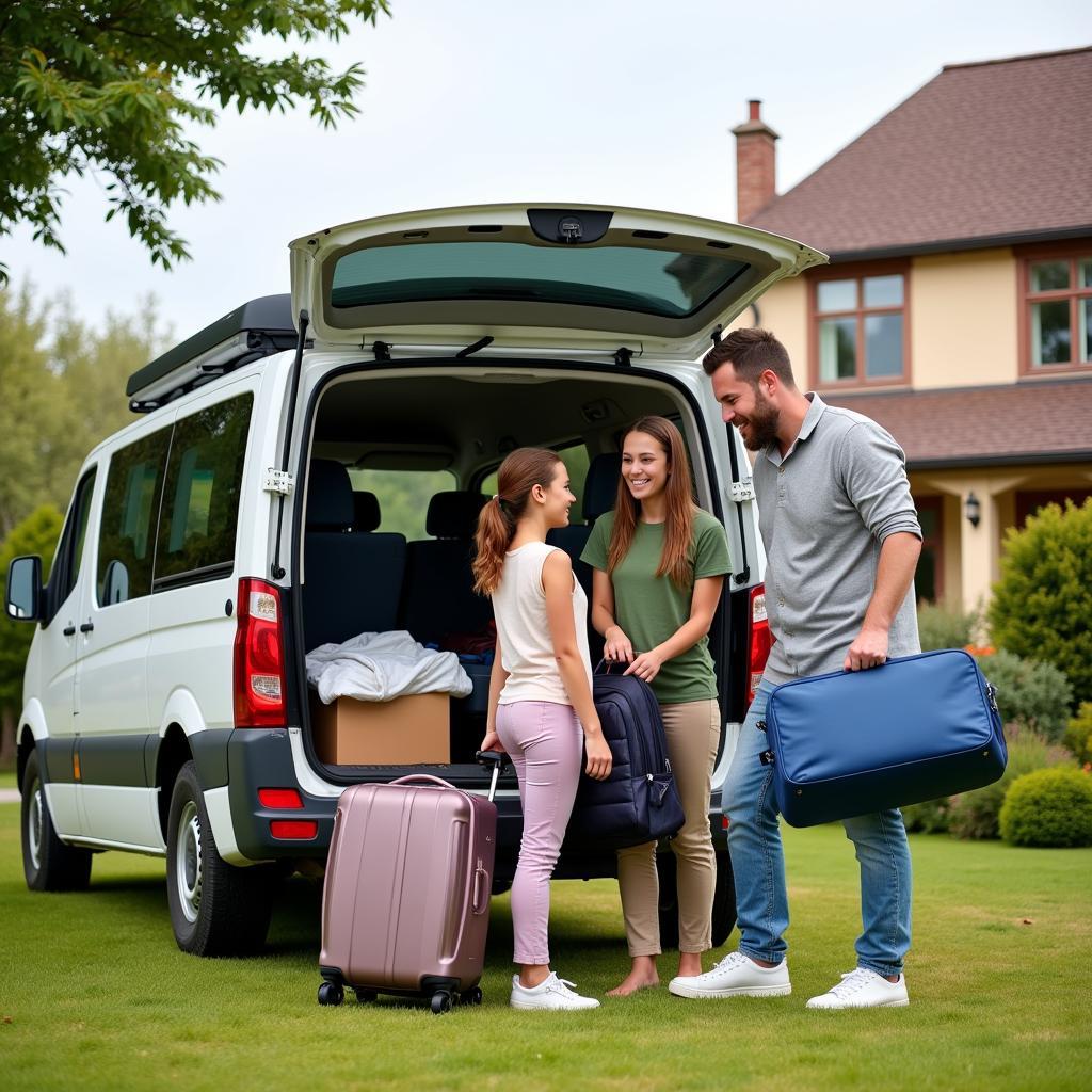 Familienurlaub mit einem günstigen Hochdachkombi