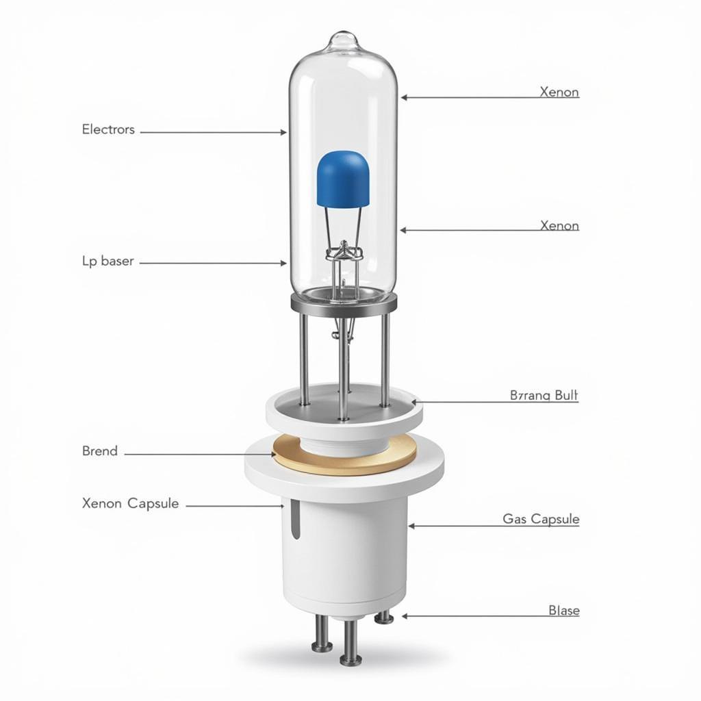 Aufbau einer H7 Xenon Birne