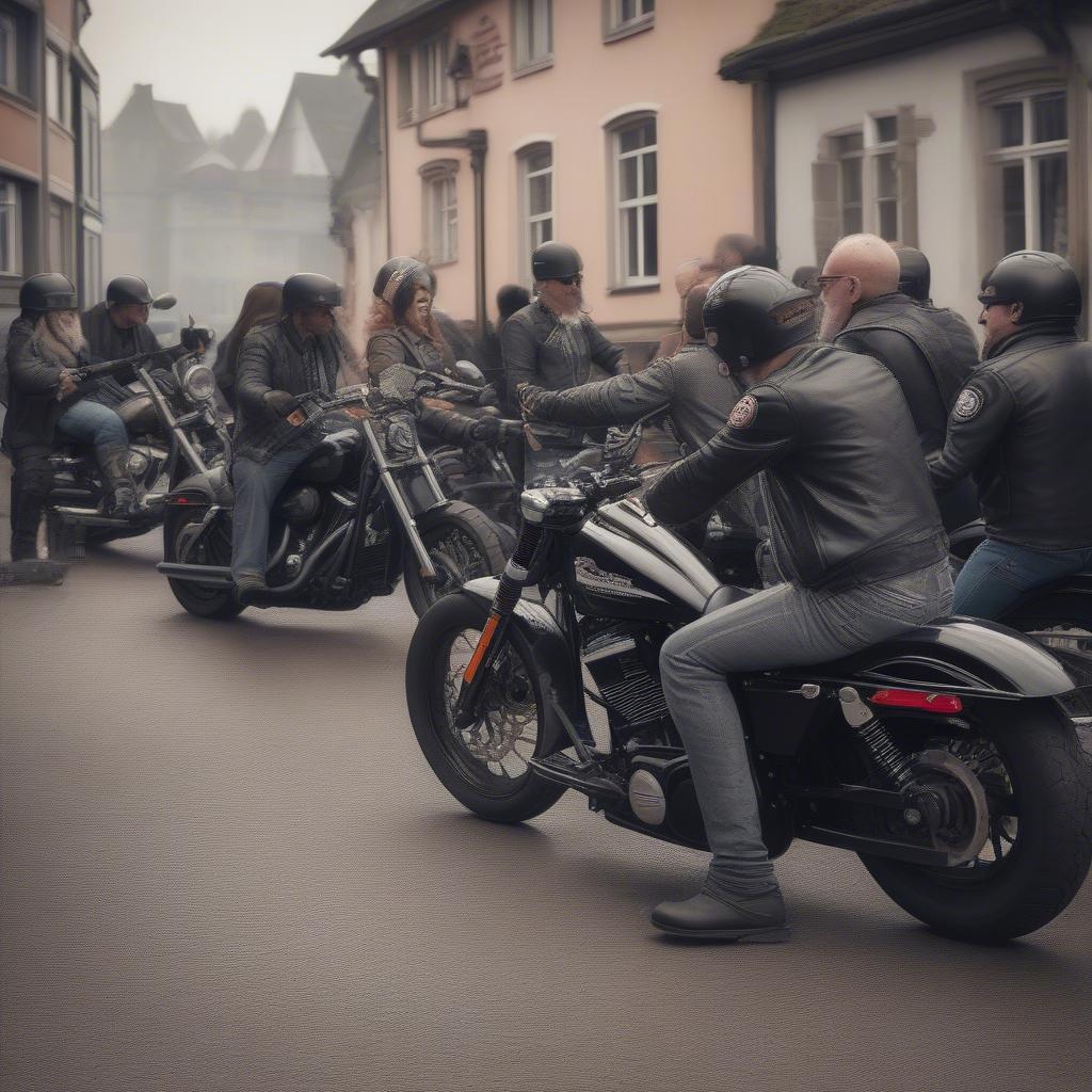 Harley Davidson Community Treffen in Bensheim