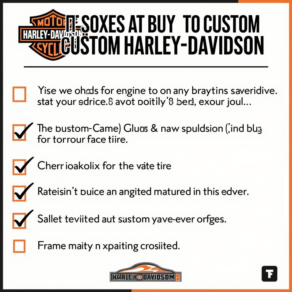 Checkliste für den Kauf einer Harley-Davidson Custom Bike