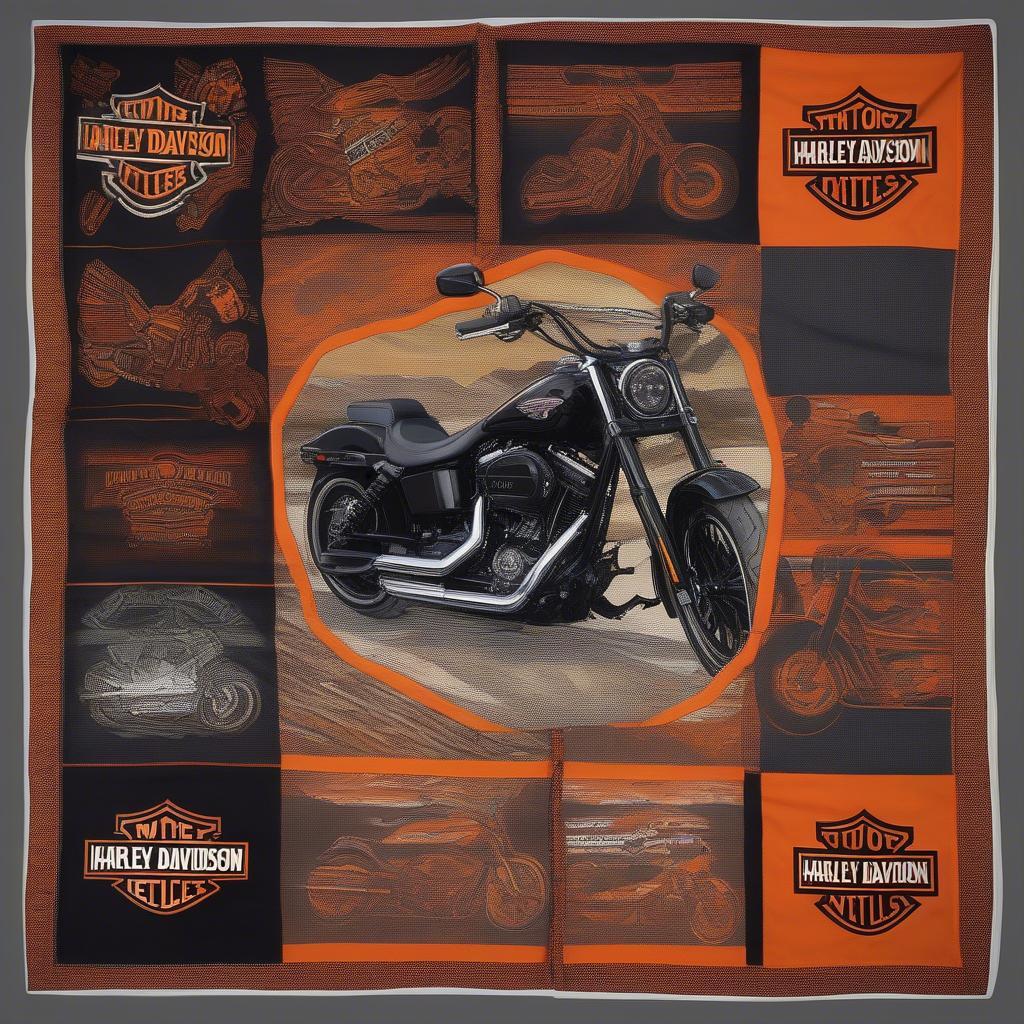 Harley Davidson Halstuch: Das perfekte Geschenk für jeden Harley-Fan.