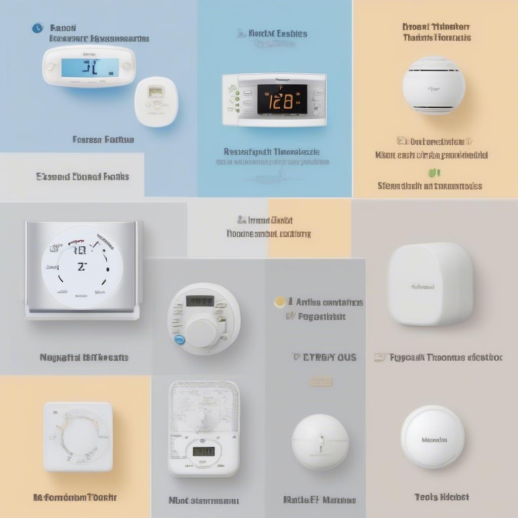 Vergleich verschiedener Heizthermostat-Typen